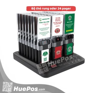 Bộ 24 thẻ rung tự phục vụ